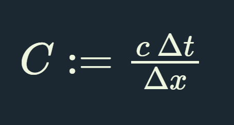 CFL Condition of the Wave Equation